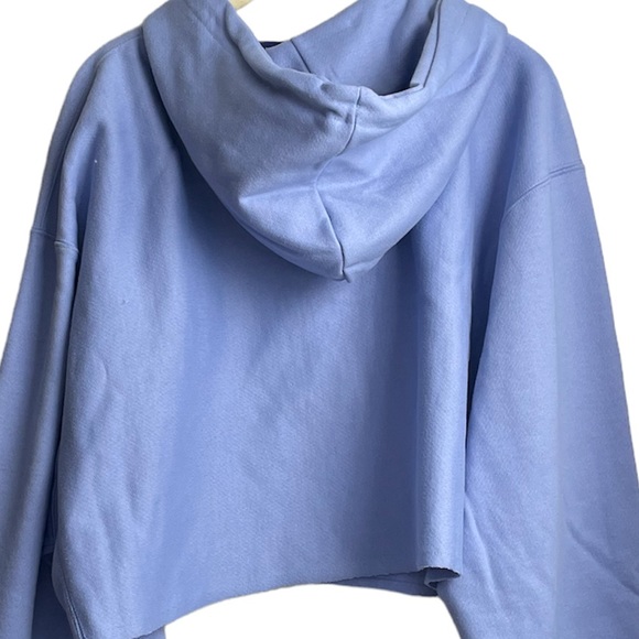 SOLD: Champion Cropped Lavender Hoodie - Picture 7 of 8